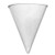 Paper Cone Cups, 4 Oz, White, 5,000/carton