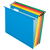 PFX615415ASST Pendaflex® SureHook® Reinforced Hanging Folders, Letter Size, Assorted Colors, 1/5 Cut, 10/BX
