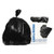 Linear Low-density Can Liners, Super Tuf, 56 Gal, 0.9 Mil, 43" X 47", Black, 100/carton