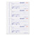 Durable Hardcover Numbered Money Receipt Book, Two-part Carbonless, 6.88 X 2.75, 4 Forms/sheet, 300 Forms Total
