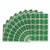 Alphaz Color-coded Second Letter Alphabetical Labels, C, 1 X 1.63, Dark Green, 10/sheet, 10 Sheets/pack