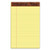 TOP7501 TOPS™ The Legal Pad Writing Pads, 5" x 8", Jr. Legal Rule, Canary Paper, 50 Sheets, 12 Pack