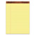 TOP75327 TOPS™ The Legal Pad Writing Pads, 8-1/2" x 11-3/4", Canary Paper, Legal Rule, 50 Sheets, 3 Pack