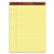 TOP75351 TOPS™ The Legal Pad Writing Pads, 8-1/2" x 11-3/4", Canary Paper, Legal Rule, 50 Sheets, 12 Pack