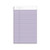 TOP63040 Prism+™ Legal Pad, 5" x 8", Perforated, Orchid, Narrow Rule, 50 SH/PD, 12 PD/PK