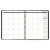 Monthly Planner, 8.75 X 7, Black Cover, 12-month (jan To Dec): 2024