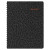 800 Range Weekly/monthly Appointment Book, 11 X 8.25, Black Cover, 12-month (jan To Dec): 2024