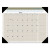 Executive Monthly Desk Pad Calendar, 22 X 17, White Sheets, Black Corners, 12-month (jan To Dec): 2024