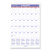 Monthly Wall Calendar With Ruled Daily Blocks, 15.5 X 22.75, White Sheets, 12-month (jan To Dec): 2024