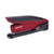 Inpower One-finger 3-in-1 Desktop Stapler With Antimicrobial Protection, 20-sheet Capacity, Red/black