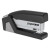 Injoy Spring-powered Compact Stapler, 20-sheet Capacity, Black