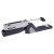 Injoy One-finger 3-in-1 Eco-friendly Compact Stapler, 20-sheet Capacity, Black