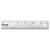 Stainless Steel Office Ruler With Non Slip Cork Base, Standard/metric, 12" Long