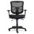 Alera Elusion Series Mesh Mid-back Swivel/tilt Chair, Supports Up To 275 Lb, 17.9" To 21.8" Seat Height, Black