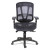 Alera Eon Series Multifunction Mid-back Suspension Mesh Chair, Supports Up To 275 Lb, 17.51" To 21.25" Seat Height, Black