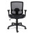 Alera Etros Series Suspension Mesh Mid-back Synchro Tilt Chair, Supports Up To 275 Lb, 15.74" To 19.68" Seat Height, Black