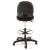 Alera Interval Series Swivel Task Stool, Supports Up To 275 Lb, 23.93" To 34.53" Seat Height, Black Fabric