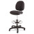 Alera Interval Series Swivel Task Stool, Supports Up To 275 Lb, 23.93" To 34.53" Seat Height, Black Fabric