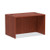 Alera Valencia Series Straight Front Desk Shell, 47.25" X 29.5" X 29.63", Medium Cherry