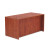 Alera Valencia Series Straight Front Desk Shell, 59.13" X 29.5" X 29.63", Medium Cherry