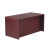 Alera Valencia Series Straight Front Desk Shell, 59.13" X 29.5" X 29.63", Mahogany