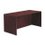 Alera Valencia Series Straight Front Desk Shell, 65" X 29.5" X 29.63", Mahogany