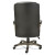 Alera Veon Series Executive High-back Bonded Leather Chair, Supports Up To 275 Lb, Black Seat/back, Graphite Base