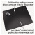 Rhinolin Ii Desk Pad With Antimicrobial Protection, 36 X 20, Black