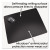 Rhinolin Ii Desk Pad With Antimicrobial Protection, 36 X 24, Black