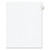Preprinted Legal Exhibit Side Tab Index Dividers, Avery Style, 10-tab, 52, 11 X 8.5, White, 25/pack, (1052)