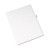 Preprinted Legal Exhibit Side Tab Index Dividers, Avery Style, 10-tab, 60, 11 X 8.5, White, 25/pack, (1060)