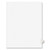 Preprinted Legal Exhibit Side Tab Index Dividers, Avery Style, 10-tab, 73, 11 X 8.5, White, 25/pack, (1073)