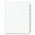 Preprinted Legal Exhibit Side Tab Index Dividers, Avery Style, 25-tab, 151 To 175, 11 X 8.5, White, 1 Set, (1336)