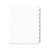 Preprinted Legal Exhibit Side Tab Index Dividers, Avery Style, 25-tab, 176 To 200, 11 X 8.5, White, 1 Set, (1337)