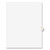 Preprinted Legal Exhibit Side Tab Index Dividers, Avery Style, 26-tab, P, 11 X 8.5, White, 25/pack, (1416)