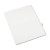 Preprinted Legal Exhibit Side Tab Index Dividers, Avery Style, 26-tab, S, 11 X 8.5, White, 25/pack, (1419)