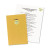 Printable Self-adhesive Removable Color-coding Labels, 1.25" Dia, Neon Yellow, 8/sheet, 50 Sheets/pack, (5499)