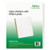 Index Dividers With White Labels, 8-tab, 11 X 8.5, White, 5 Sets