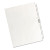 Preprinted Legal Exhibit Side Tab Index Dividers, Avery Style, 27-tab, A To Z, 11 X 8.5, White, 1 Set