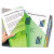 Insertable Big Tab Plastic 2-pocket Dividers, 8-tab, 11.13 X 9.25, Assorted, 1 Set