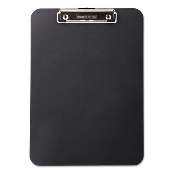 Unbreakable Recycled Clipboard, 0.5" Clip Capacity, Holds 8.5 X 11 Sheets, Black