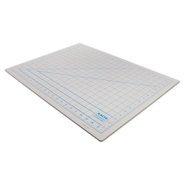 Self-healing Cutting Mat, Nonslip Bottom, 1" Grid, 18 X 24, Gray