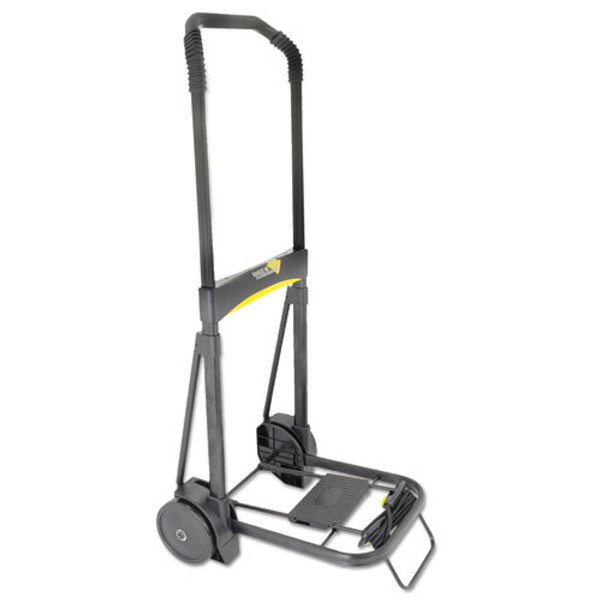 Ultra-lite Folding Cart, 250 Lb Capacity, 11 X 13.25 Platform, Black