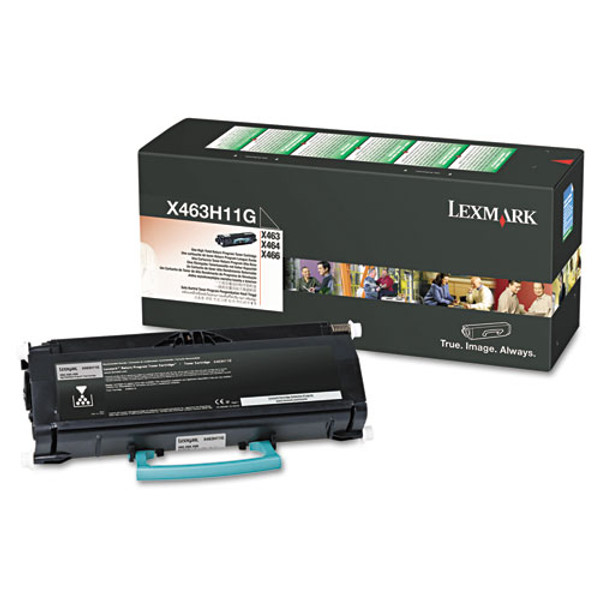 X463h11g Return Program High-yield Toner, 9,000 Page-yield, Black