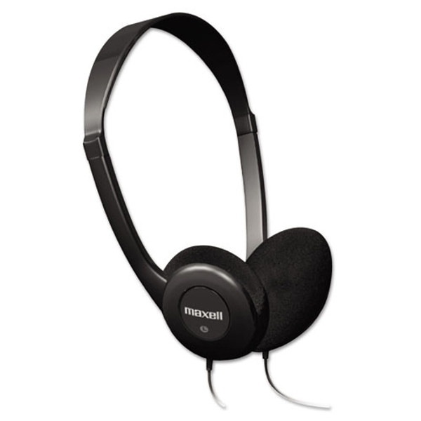 Hp-100 Headphones, 4 Ft Cord, Black