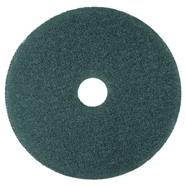 Low-speed High Productivity Floor Pads 5300, 20" Diameter, Blue, 5/carton