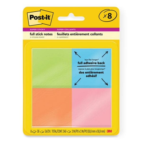 Post-it Notes Super Sticky Full Stick Notes