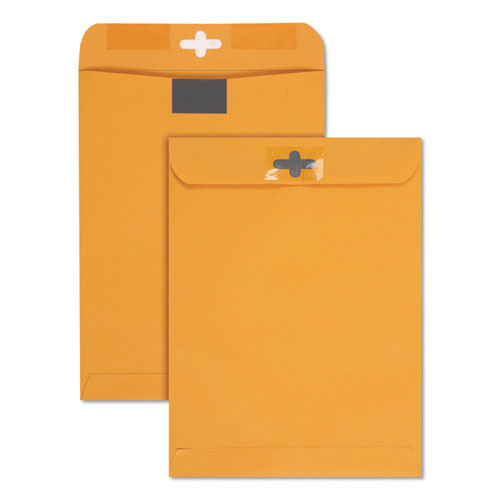 Quality Park Postage Saving ClearClasp Kraft Envelope - QUA43568