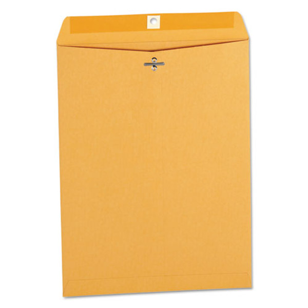 Kraft Clasp Envelope, #12 1/2, Square Flap, Clasp/gummed Closure, 9.5 X 12.5, Brown Kraft, 100/box