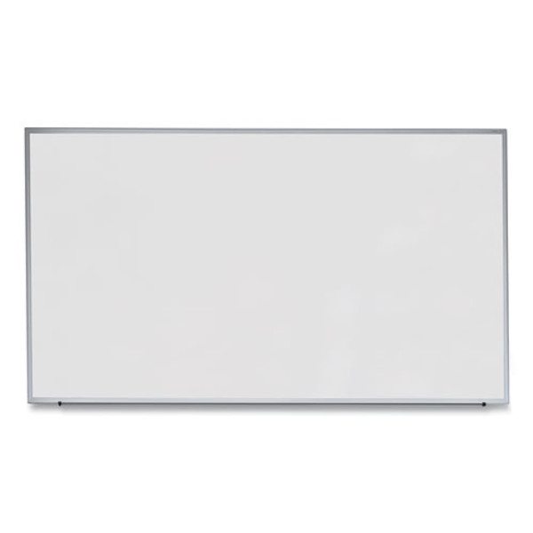 Deluxe Melamine Dry Erase Board, 72 X 48, Melamine White Surface, Silver Anodized Aluminum Frame